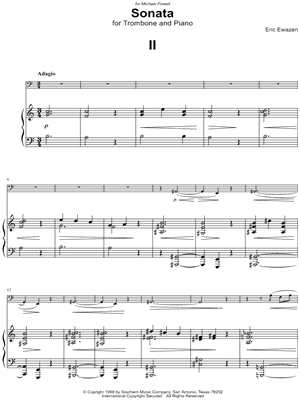 Sonata for Trombone & Piano: II