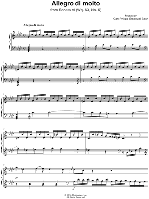 Sonata in F Minor, H. 75: I. Allegro di molto