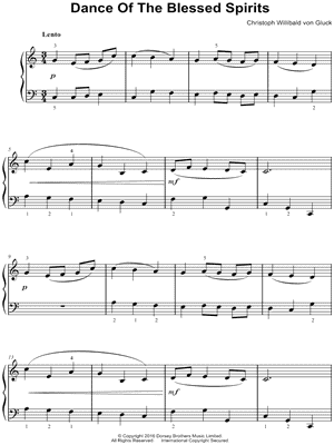 Dance of the Blessed Spirits [excerpt]