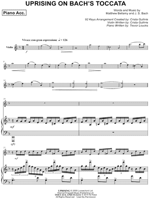 Uprising on Bach's Toccata