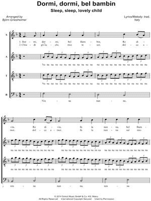 Dormi, Dormi, Bel Bambin