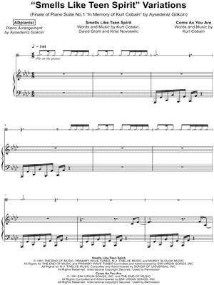 Smells Like Teen Spirit Variations