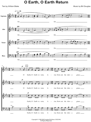 O Earth, O Earth Return