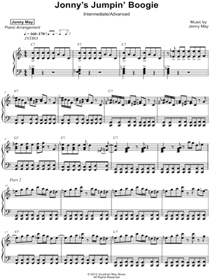 Jonny's Jumpin' Boogie [Intermediate/Advanced]