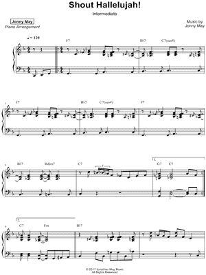 Shout Hallelujah! [Intermediate]