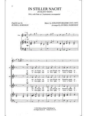 In Stiller Nacht