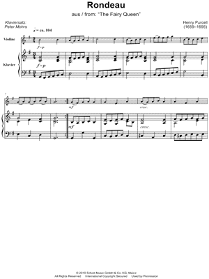 Rondeau - Violin & Piano