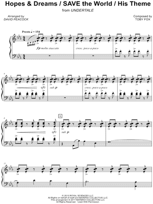 Hopes & Dreams / SAVE the World / His Theme