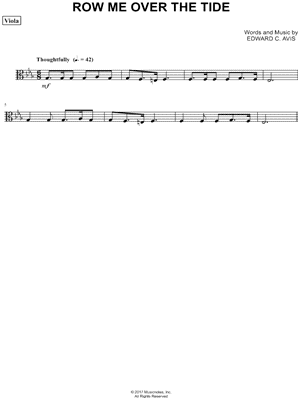 Row Me Over the Tide - Viola