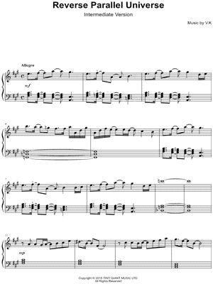 Reverse Parallel Universe [Intermediate]