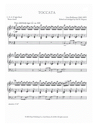 Suite Gothique, Op. 25: IV. Toccata