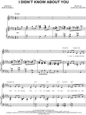 I Didn't Know About You