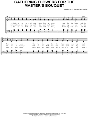 Gathering Flowers for the Master's Bouquet