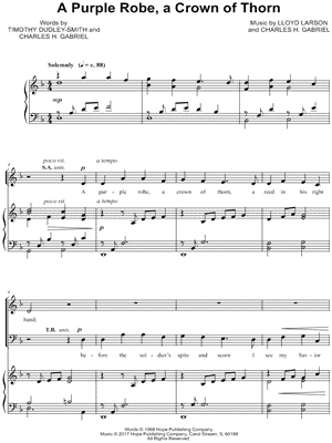 A Purple Robe, A Crown of Thorn