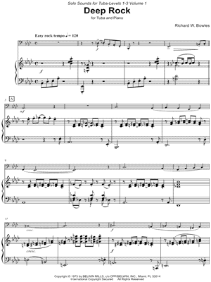 Deep Rock - Tuba & Piano