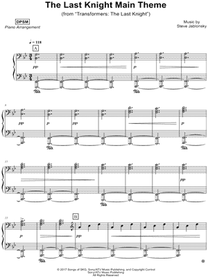 Transformers: The Last Knight Main Theme