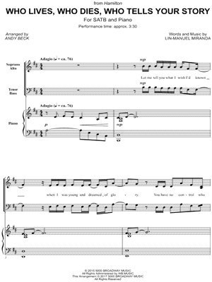 Who Lives, Who Dies, Who Tells Your Story