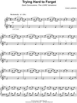 Trying Hard to Forget