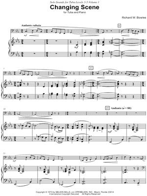 Changing Scene - Tuba & Piano