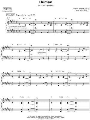 Human (Acoustic Version)