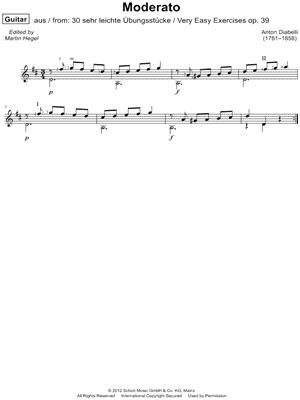 Moderato, Op.39