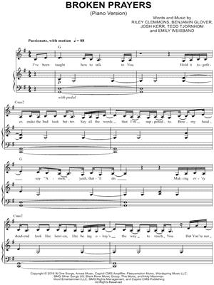 Broken Prayers (Piano Version)