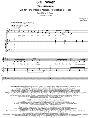 Girl Power (Choral Medley)