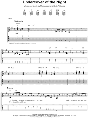 Undercover (Of the Night)