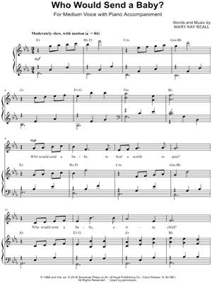 Who Would Send a Baby?