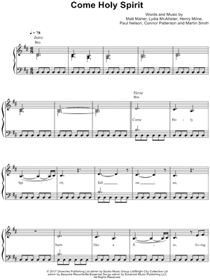 Come Holy Spirit