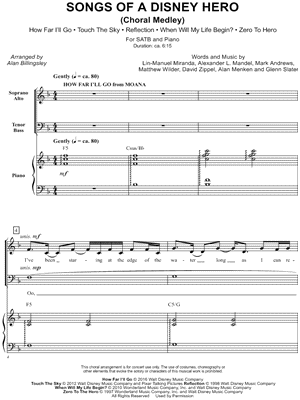 Songs of a Disney Hero