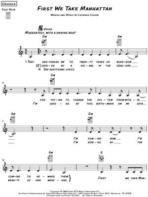 First We Take Manhattan