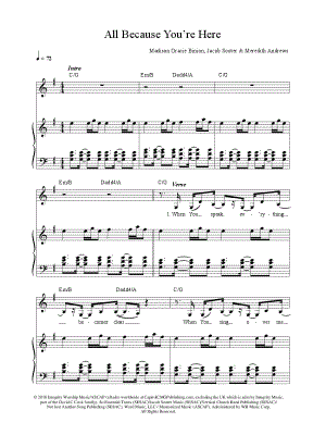 All Because You're Here