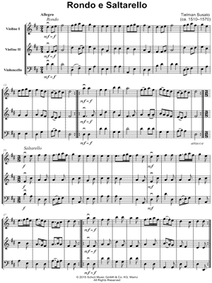 Rondo e Saltarello