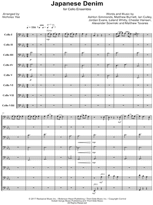 Japanese Denim - Cello Ensemble