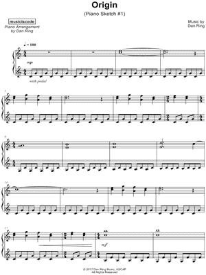 Origin (Piano Sketch #1)