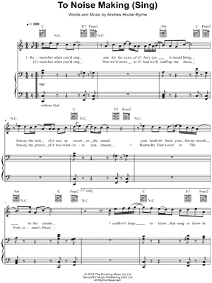 To Noise Making (Sing)