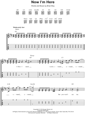 Now I'm Here