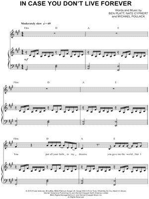 In Case You Don't Live Forever