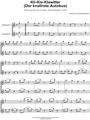 Kli-Kla-Klawitter (Der knallrote Autobus)