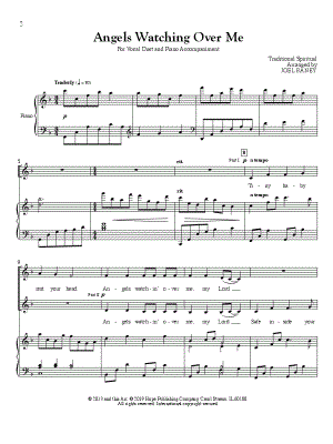 Angels Watching Over Me [vocal duet]