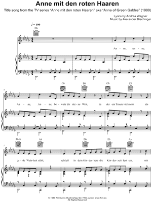 Anne mit den roten Haaren