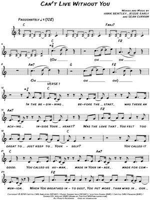 Can't Live Without You