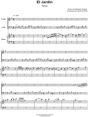 El Jardin - Violin, Cello & Piano