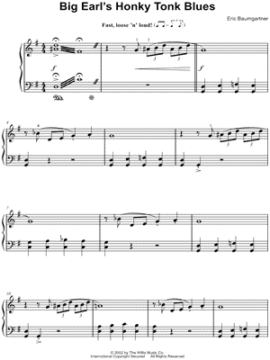 Big Earl's Honky Tonk Blues