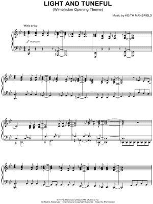 Light and Tuneful (Wimbledon Opening Theme)