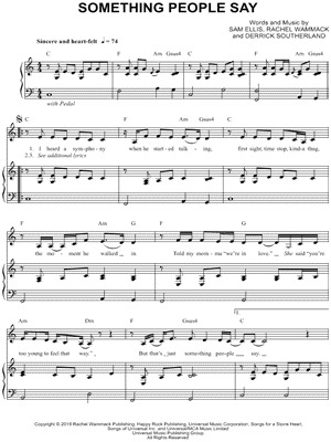 Something People Say