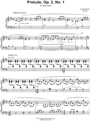 Prelude, Op. 2, No. 1