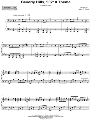 Beverly Hills 90210 Theme [intermediate]