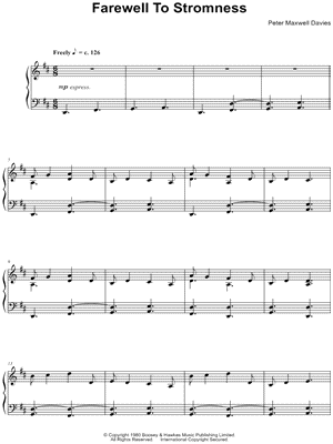 Farewell to Stromness